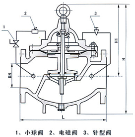 600X電動(dòng)控制閥結(jié)構(gòu)示意圖 600X電動(dòng)控制閥結(jié)構(gòu)示意圖