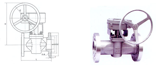 國標法蘭卡套旋塞閥 國標法蘭卡套旋塞閥