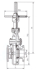 BZ43F波紋管平行式閘閥 BZ43F波紋管平行式閘閥