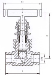 SS-12NBF8美標內螺紋針型閥 SS-12NBF8美標內螺紋針型閥